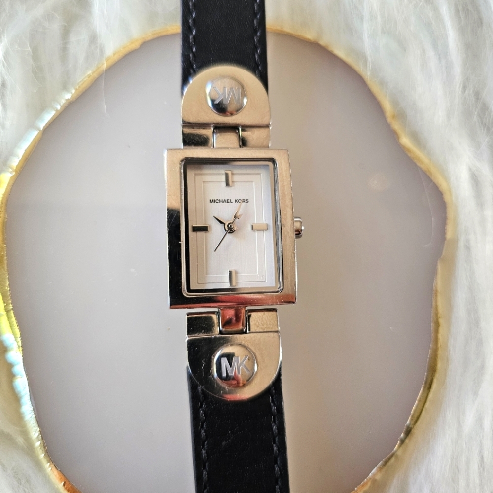 Michael Kors leather watch